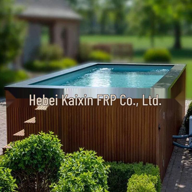 Acrylic Fiberglass Luxury Above Ground Hot Tub