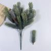 Artificial Pine Needles To Decorate a Bunch of Pine Cones Christmas Holiday Home Decoration Wholesale
