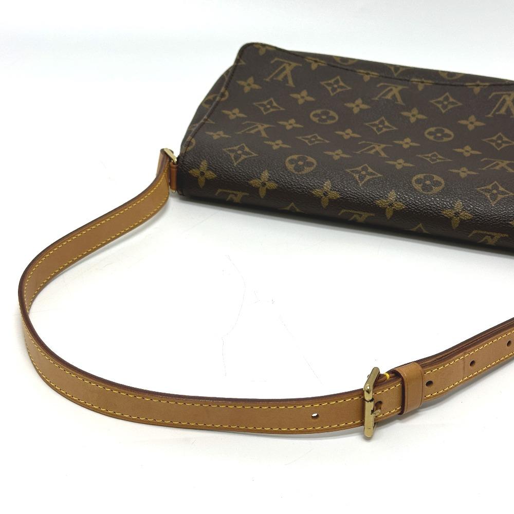 Louis Vuitton M51257 MusetteTango Короткая наплечная сумка Холст Монограмм Коричневый