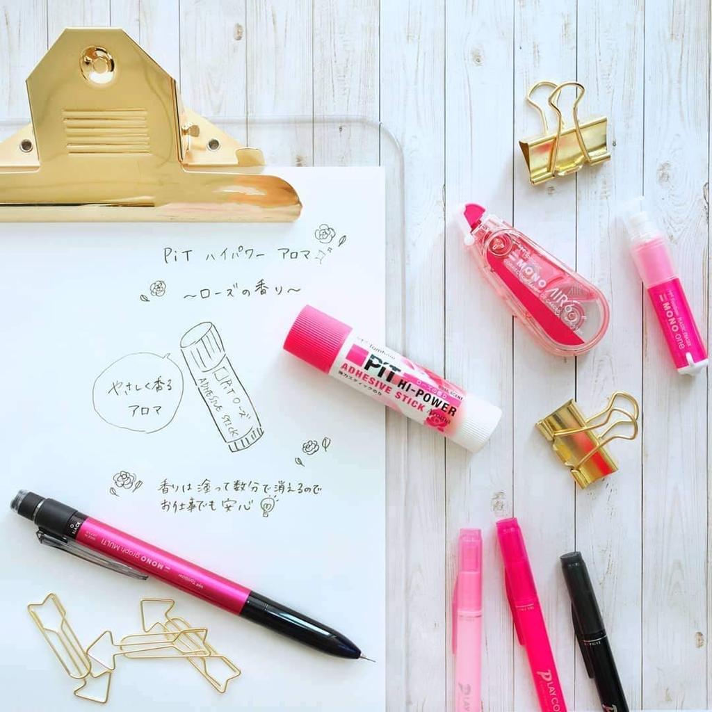 Карандаш-ручка-ластик Tombow MONO Monograph Multi Розовый Многофункциональный 2&S + CPA-161F