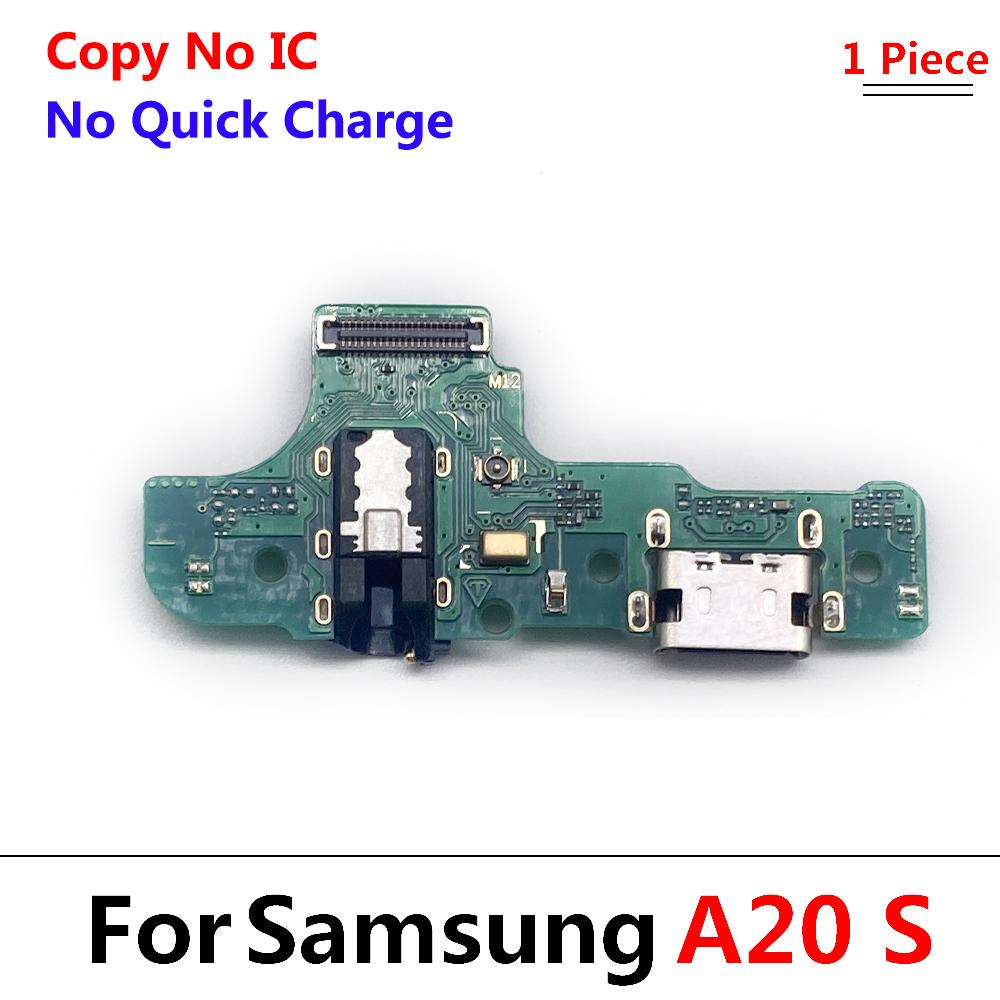 USB-порт для зарядки, гибкая плата для Samsung A10 A10S A20 A20S A21S A30 A30S A31 A40 A50 A50S A51 A750, зарядная пластина
