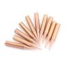10Pcs/Lot 900M-T-I Soldering Tips Pure Copper Low Temperature Soldering Iron
