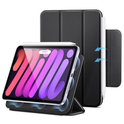 Чехол ESR для iPad mini 7 (А17 Про, 2024) для iPad mini 7-го/6-го поколения (8,3 дюйма, 2024/2021), Тонкая трехстворчатая подставка с 2-сторонним креплением и сильным магнитным замком