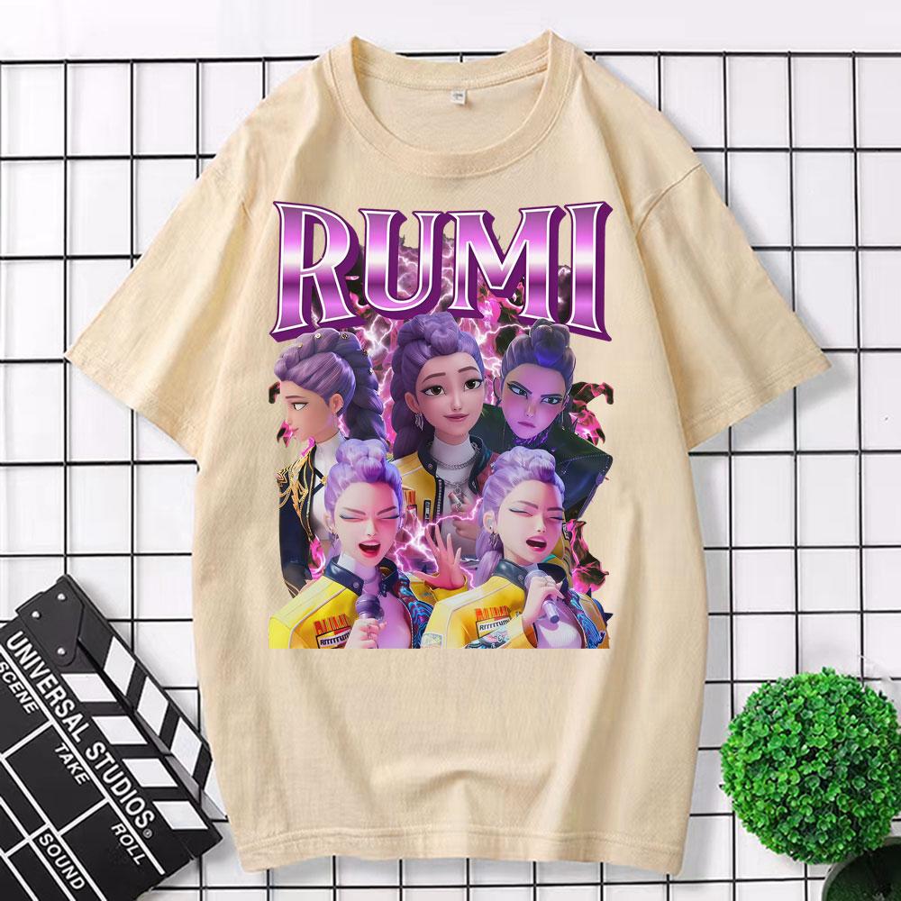 KPop Demon Hunters Mens Womens Tshirt Saja Boys Jinu Romance Saja Tee Summer Boys Girls Fashion Short Sleeves Tshirt