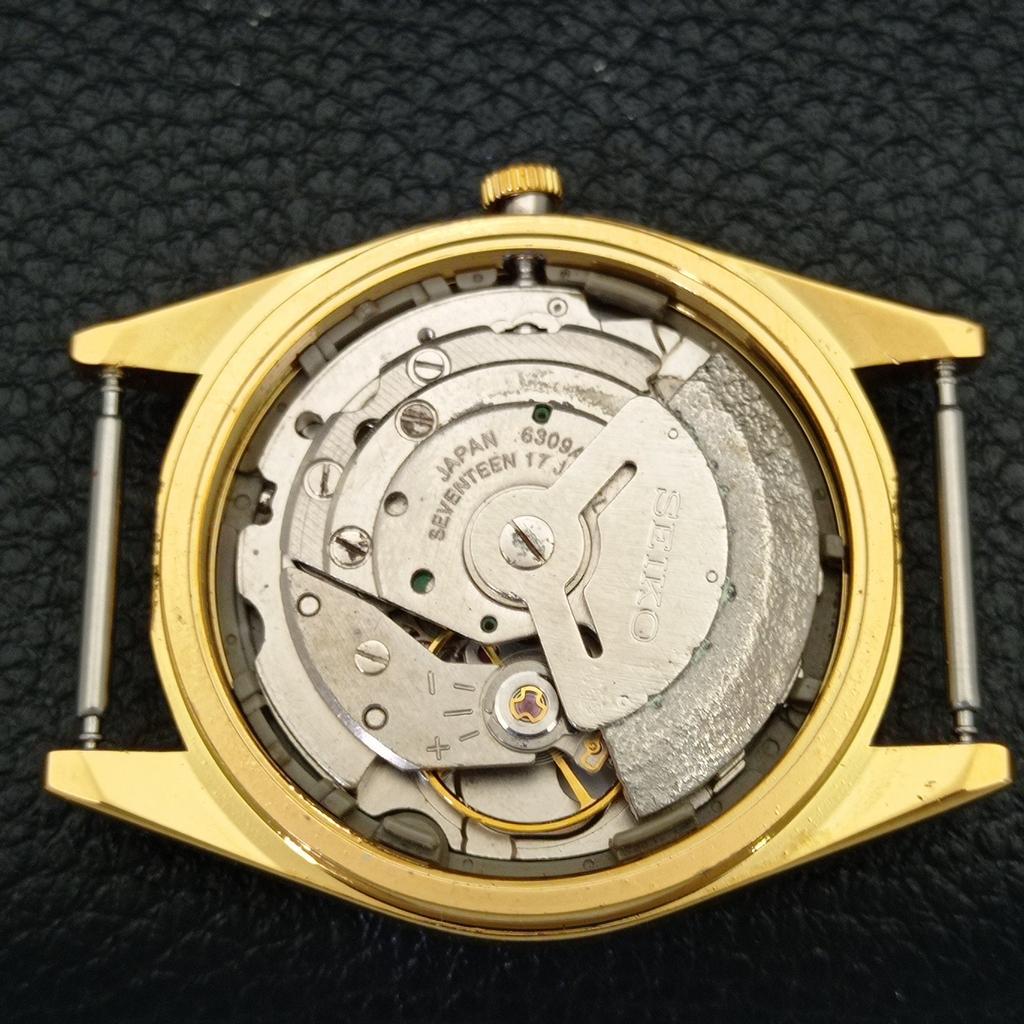 ВОССТАНОВЛЕННЫЕ ВИНТАЖНЫЕ АВТОМАТИЧЕСКИЕ МУЖСКИЕ ЧАСЫ SEIKO 5 JAPAN СЕРЕБРЯНЫЙ ЦИФЕРБЛАТ a434411-2