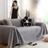 High-End Entry Lux Winter Thicken Thermal Mink Fur Sofa Towel Cover Cloth Cushion Integrated Cover Blanket Towel