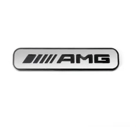 1pcs ABS Car AMG Emblem Body Trunk Sticker Decoration Badge Accessorie for Mercedes Benz AMG E R S Class W176 W204 W212 W108RR1