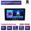 2 Din Carplay Android автомобильное радио для Citroen Berlingo 2 B9 2008-2019 WIFI GPS навигация автомобильный мультимедийный плеер штатное устройство 2 + 32 ГБ