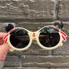 New children's sunglasses spring outing outdoor anti-ultraviolet sunglasses are popular, which are super cool and cute sunglasses O