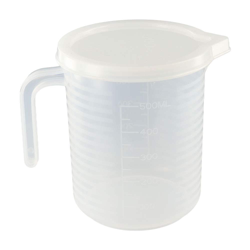 Transparent Graduated Measuring Cup Large-capacity Water Container Multi Size Scale Cup Drink Shop