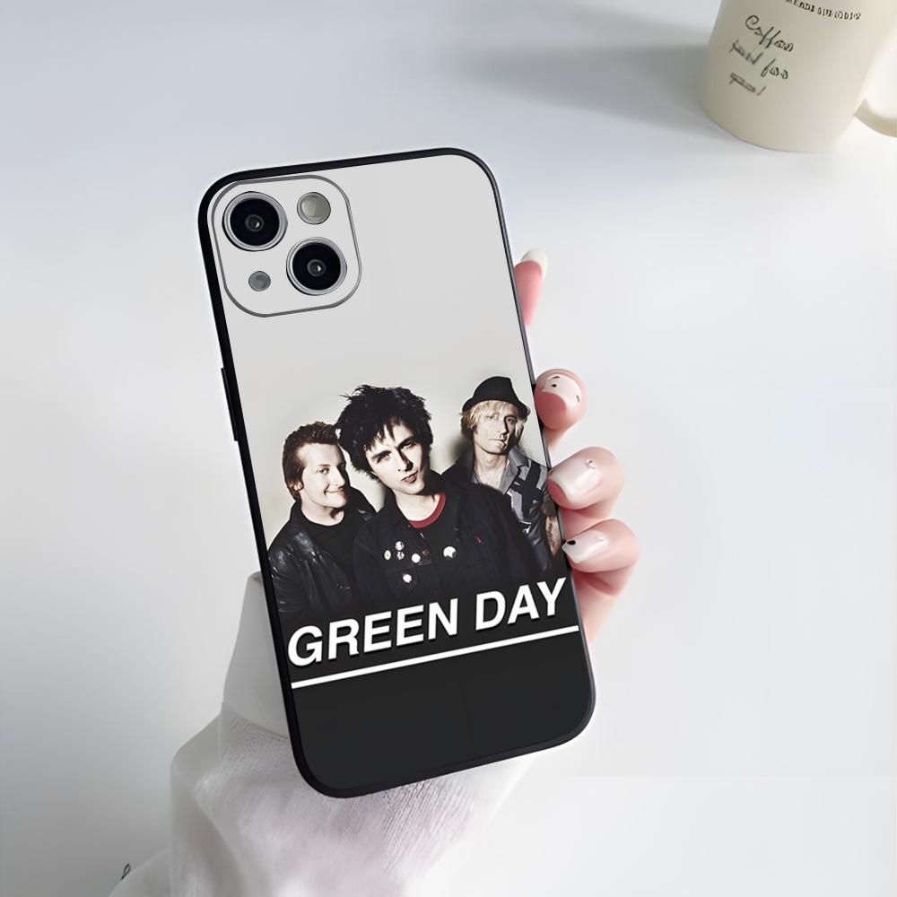 Band Green Day Phone Case For IPhone 17 Pro Max 15 Pro 16 14 Plus 12 13 Mini 11 Pro Shockproof Soft Cover