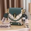 Summer New Bag Korean Style Simple Small Square Bag Fashion All-Match Shoulder Crossbody Fashion Mini Phone Bag Women's Bag