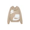 Nike Спортивная одежда с логотипом пуловер с капюшоном мужские толстовки цвета хаки HJ1465-247