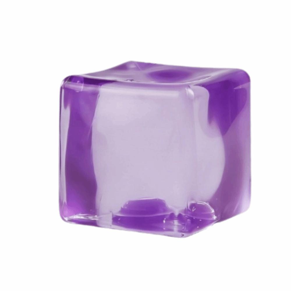 Clear Cube Squeeze Ball Soft Slow Rebound Toy Anti-Anxiety Sensory Cube Office Break