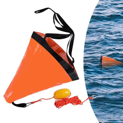 Goture Sea Easy Rope Twisting Parachute Ready to Troll Rubber Sea Bass Mini Fishing M Якорь, Извлечение, Профилактика, Якорь, Использование, Рыбалка, Каяк, SUP,
