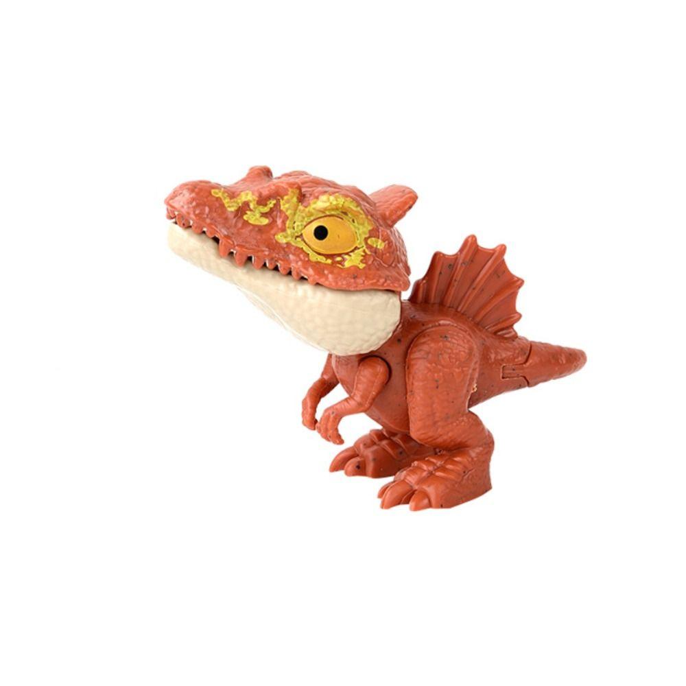 Simulation Family Games Bite Finger Game Practical Jokes Movable Joints Finger Dinosaur Model  Dino  Dinosaur