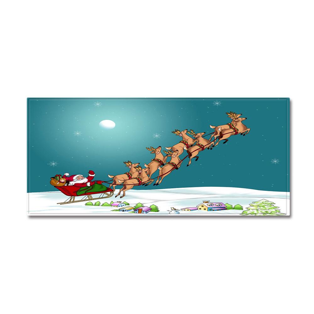 Рождественский кухонный песочный ковер придверный коврик длинный напольный коврик