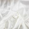 Women Balloon Skirt Pleated Solid Color Elastic High Waist Loose A-line Satin Smooth Surface Dating Party Commute Vacation Mini Skirt