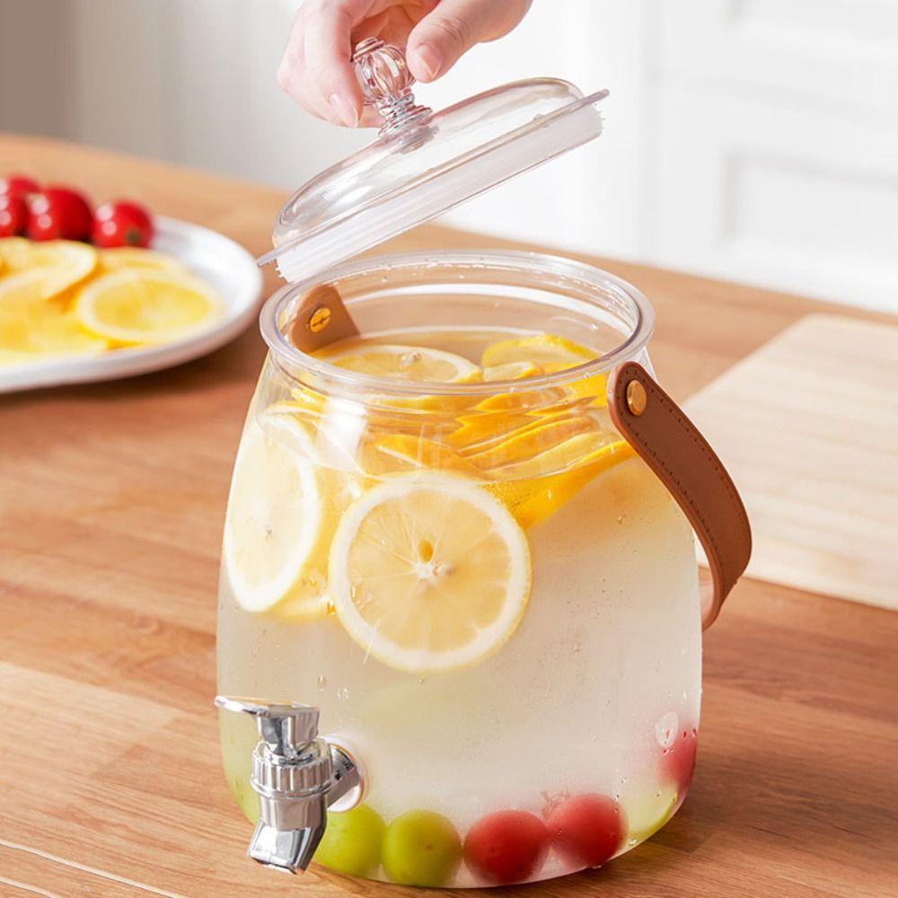 Диспенсер для напитков большой емкости с краном для воды, бытовой диспенсер для холодных напитков, вечеринки
