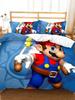 Super Mario Duvet Cover Set Comfortable and Warm Bedding Set for Decorating Your Bedroom and Enhancing Home Life for Teens Gifts