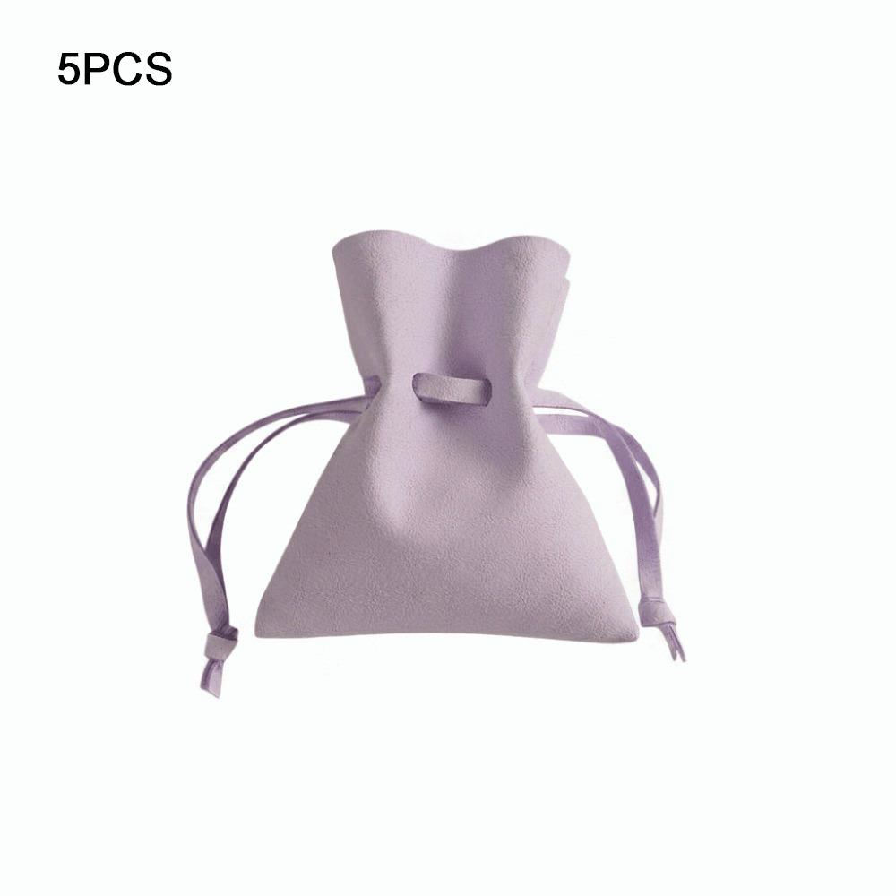 Microfiber Material Microfiber Pouch Drawstring Closure Organizer Bag Wedding Favors