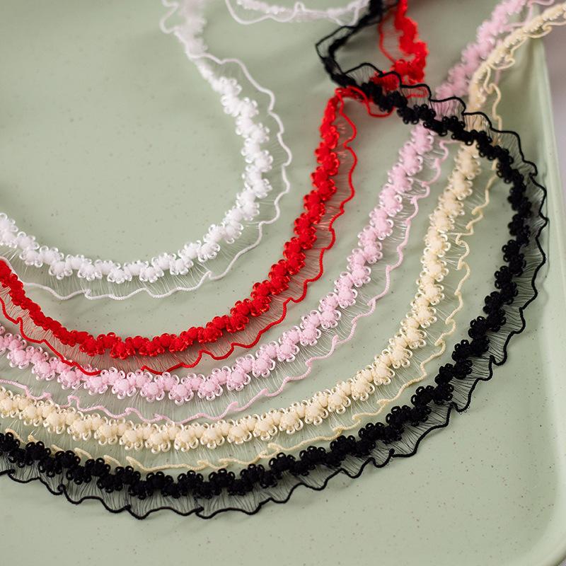 5 ярдов цветная корона эластичная лента одежда декоративное кружево