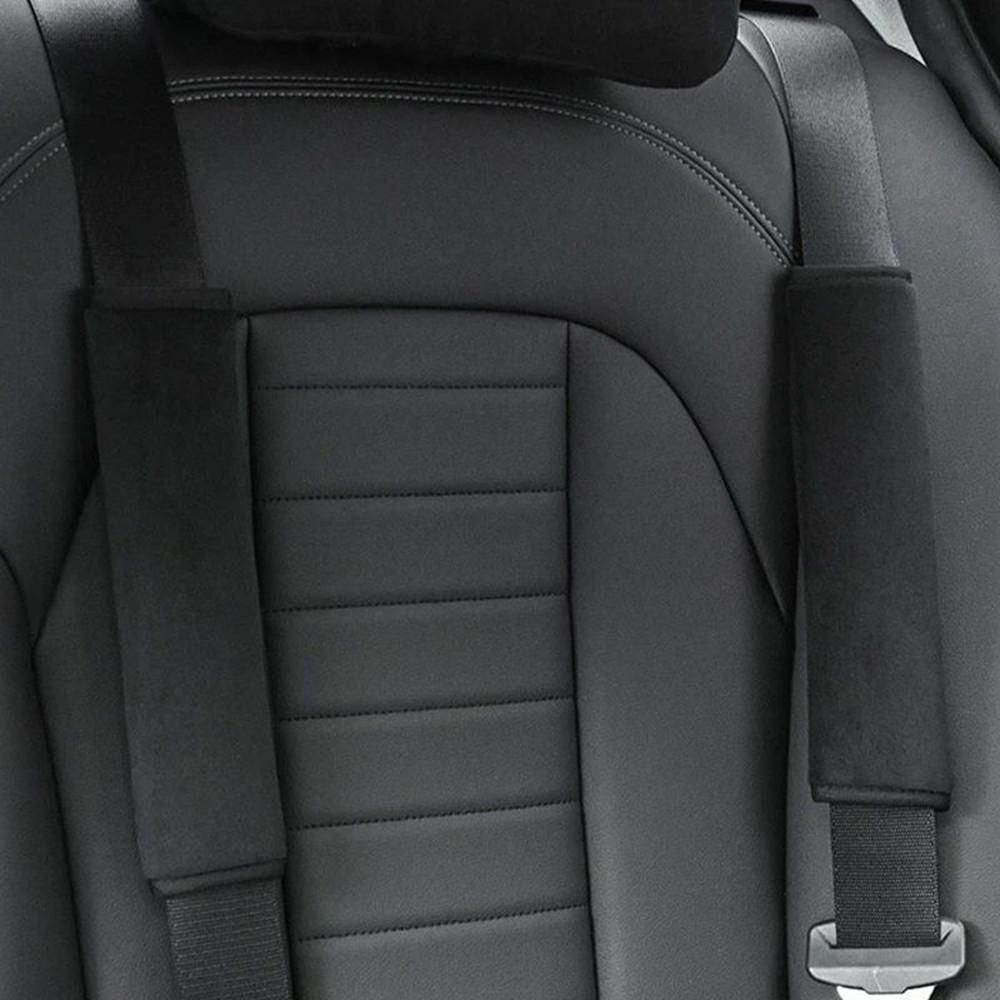 2/4/6PCs Car Seat Belt Safety Belt Shoulder Cover Soft Breathable Plush Protection Seat Belt Padding Pad Interior Accessories