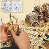 [med358] 3D Деревянная Головоломка Набор для Творчества Образовательная Игрушка Модель для Поделок Деревянная Головоломка Сделай Сам Подарок для Взрослых Мальчиков Девочек Подарок на День Рождения (Танкер Большой)