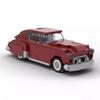Bricklink MOC Технический Автомобиль 1949 Oldsmobiles Futuramic 76 Городские Скоростные Транспортные Средства Наборы Строительные Блоки Игрушки Рождественский Подарок