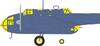 Eduard Handley Page Hampden TB Painting Mask Decals Plastic Model Masking Decals EDUEX1175 1/48 Mk.I (for ICM) (Aircraft)