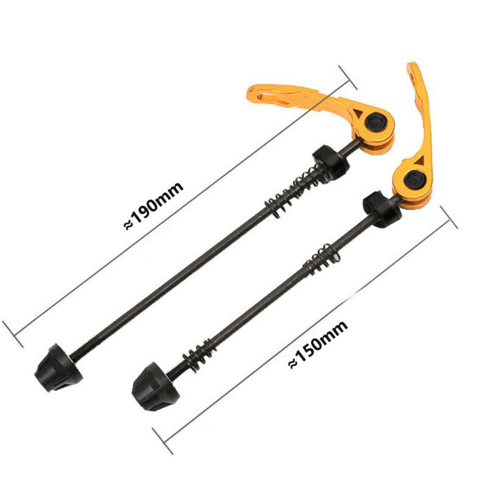 Bicycle Quick Release Skewer 1Pair MTB Bike QR Rear Front Wheel Hub 4.5mm Diameter Aluminum Cycling Repair Tools