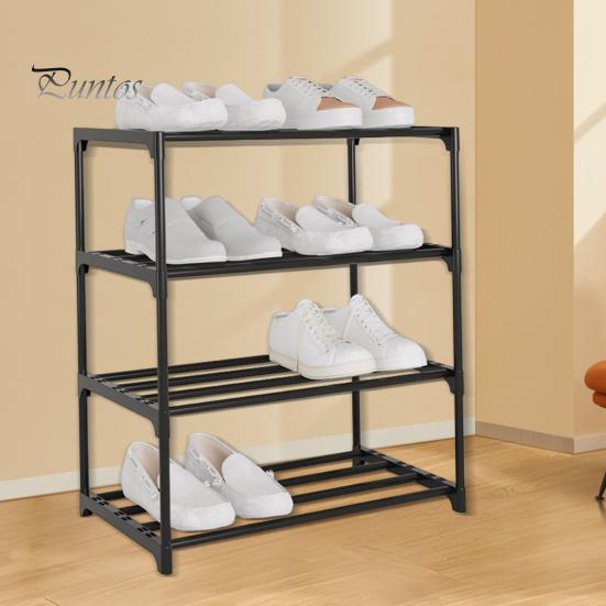 Вертикальная полка для обуви. Компактный органайзер. Нержавеющая, прочная, выдерживающая нагрузку, штабелируемая полка для обуви. Легкая подставка для обуви.