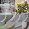 1PC Imitation Rabbit Hair Fluffy Toys Materials Plush Dolls Twisting Sticks 15mm