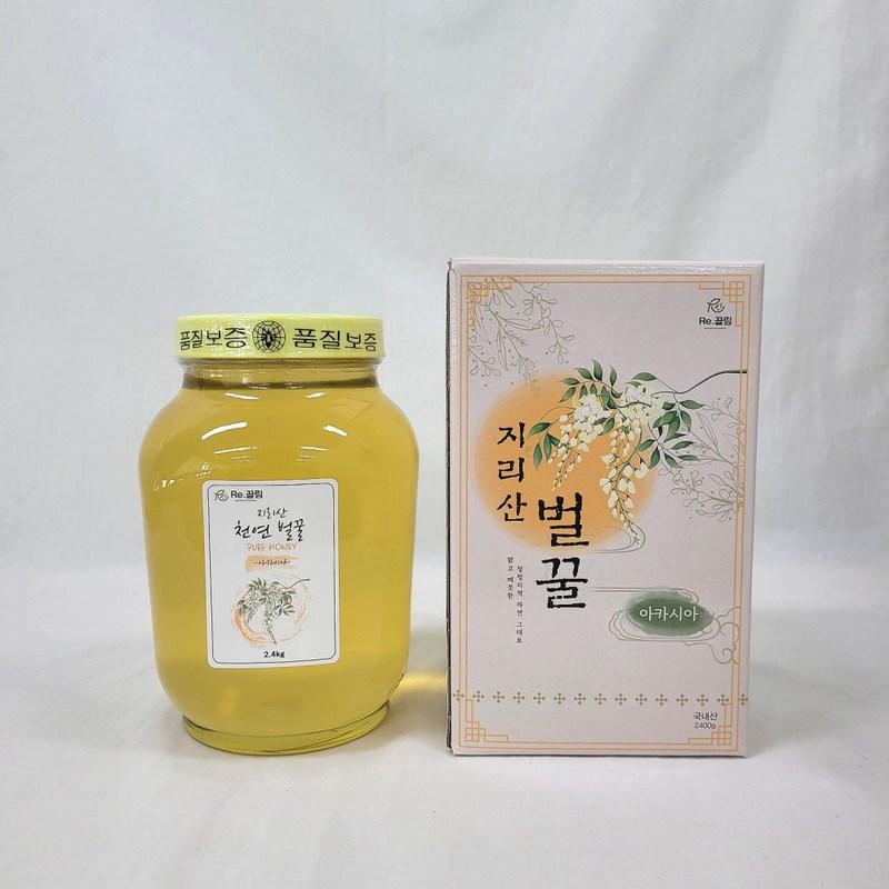 1 bottle of Jiri Mountain 100% natural acacia miscellaneous natural honey 2.4kg