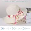 Women Travel Foldable Portable UV Protection Beach Hat Sun Visor Cap Straw Hat
