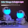 Astronaut Sunrise Wake Up Alarm Clock with Wireless Music and LED Atmosphere Colorful Night Light, Suitable for Bedroom Bedside, Dormitory,
