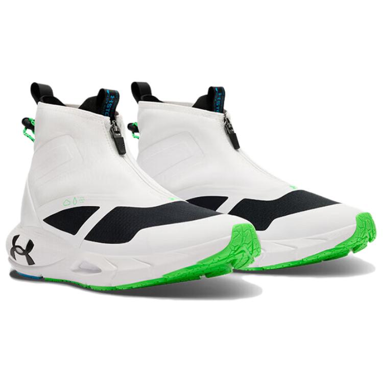 Under Armour HOVR Phantom 24/7 Comfortable Versatile Durable High-Top Lifestyle Casual Shoes Women Sneaker White 6007075-100