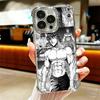 Аниме Чехол с покрытием Баки-Грэпплер для iPhone 16 17 Pro Max Air 16E 14 15 Plus 12 13 Mini Противоударный Чехол с Airbag