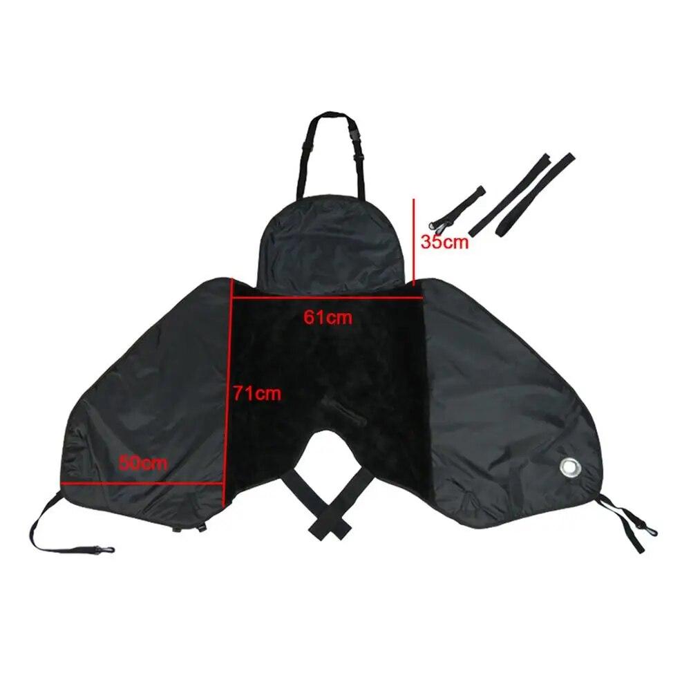 Чехол для ног для универсальных скутеров, мотоциклетный дождь, ветер, холодный и ветрозащитный, теплая защита ног для мотоцикла, одежда для велоспорта скутера