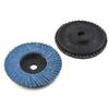 Blue Grinding Wheel Flap Discs Flat For Angle Grinder Sanding Discs