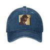 House Party Cornerstone  Everyday Outings Baseball capMakes The Face Look Smaller Teenagers SoftTop Denim Hat