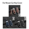 Для Nissan N7 N7Pro N7Max Чехол-брелок из цинкового сплава и кожи для автомобильного ключа Оболочка Держатель Пульт Полная защита Брелок Автоаксессуар