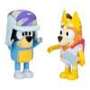 Набор из 2 фигурок Bluey Сказка 2,5 дюйма: Супергерой в костюме и шляпе, Вор Чили, Воссоздание моментов из эпизодов
