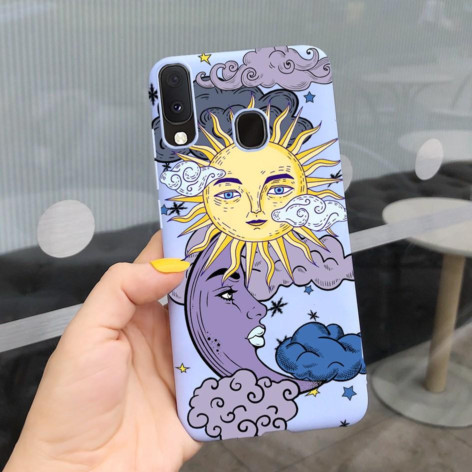 Красочный чехол с цветами для Samsung Galaxy A20 A20S A20E Чехлы Силиконовая задняя крышка Мягкие Fundas для Samsung A20 S A207F A 20 E Coque