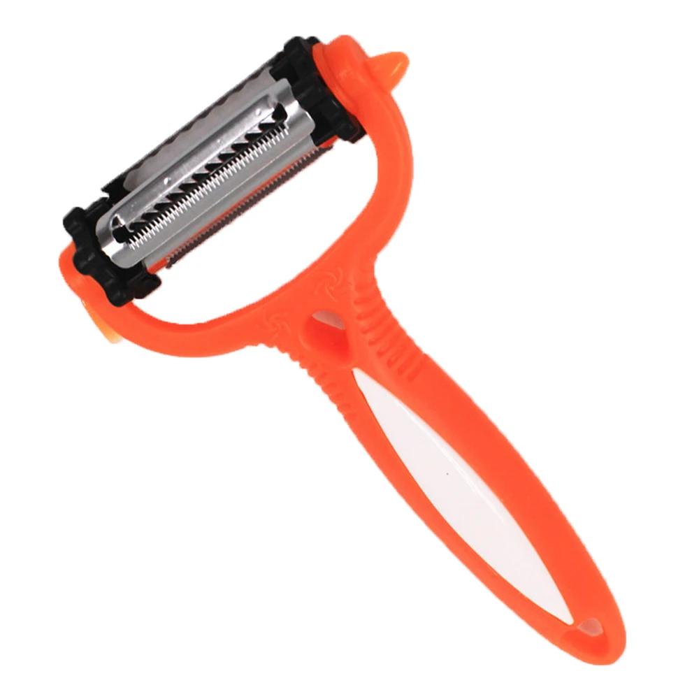 3-в-1 из нержавеющей стали овощечистка бытовая многофункциональная резка для огурцов, моркови, фруктов, дыни, строгальный станок кухонные принадлежности