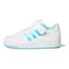 adidas Originals Forum Переливающиеся Удобные Универсальные Низкие Кроссовки Детские Кроссовки Белые Голубые GZ8846