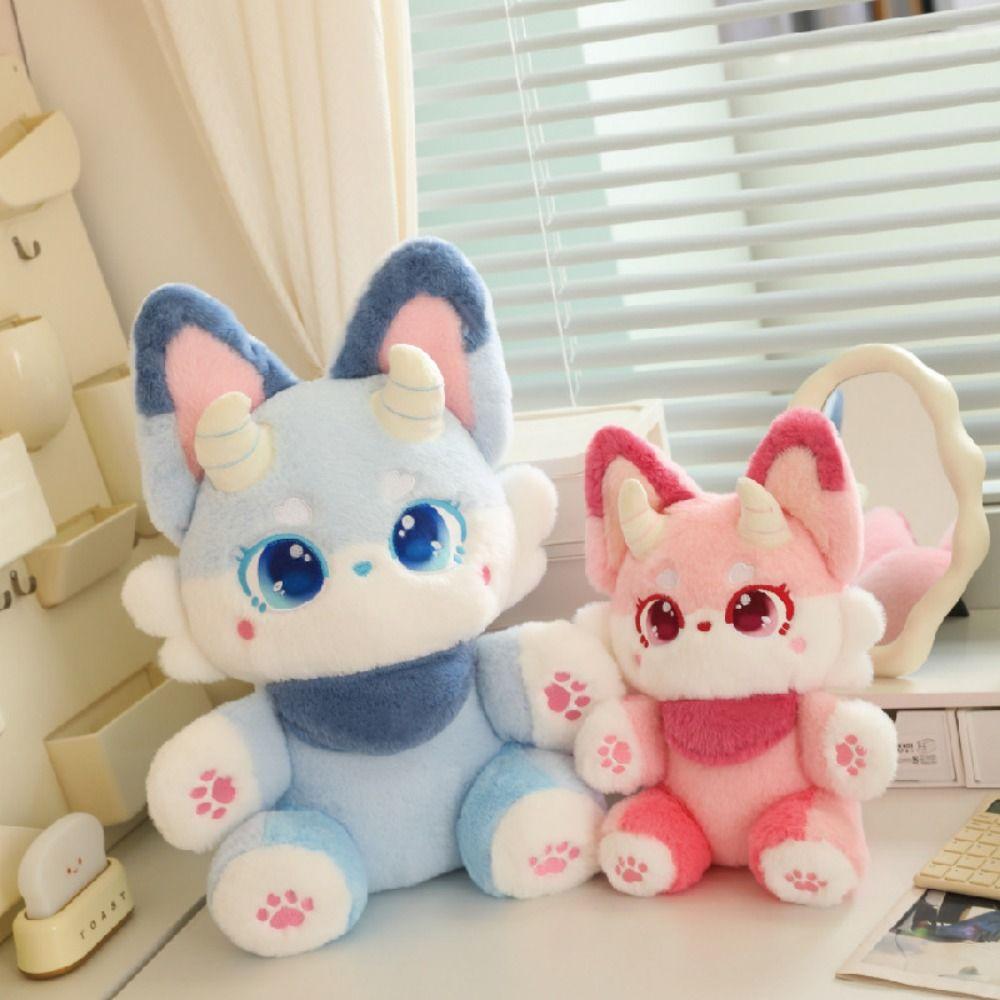 Big EYE Little Animal Devil Doll Large Ear Cartoon Plushies Doll  Kids Birthday Christmas