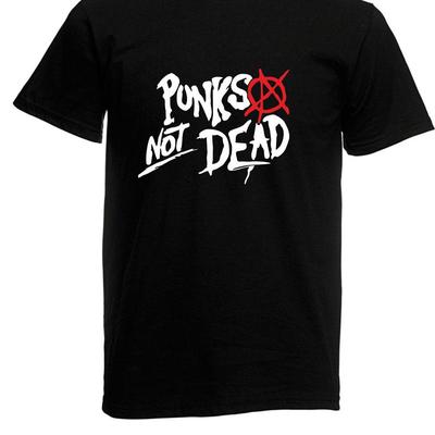 Мужская футболка Punks Not Dead Размеры до 5XL