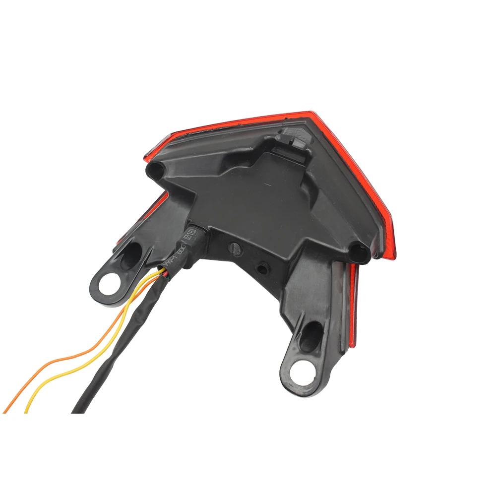 Motorcycle Motocross LED Taillight Turn Signals Light For Kawasaki Z800 ZX6R Z125 ZX636 2016-2023 Moto Accesorios Enduro