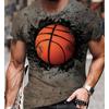 Outdoor Basketball Sports T Shirt Fashion Men's Oversized T-shirt Leisure O-neck Short Sleeve Tops Tracksuits